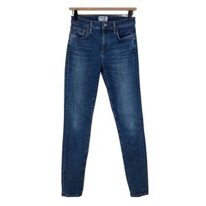 Agolde Sophie High Rise Skinny Jeans Stretch Medium Wash Size 26